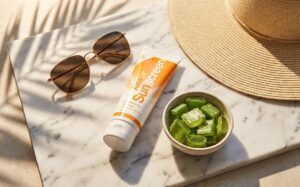 Sommer-Glow erhalten: So schützt und kühlst du sonnengeküsste Haut