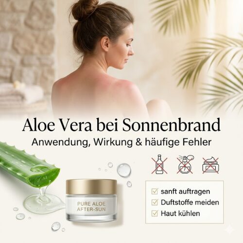 Aloe Vera bei Sonnenbrand: Anwendung, Wirkung und Fehler