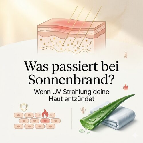 Was passiert bei einem Sonnenbrand mit deiner Haut?